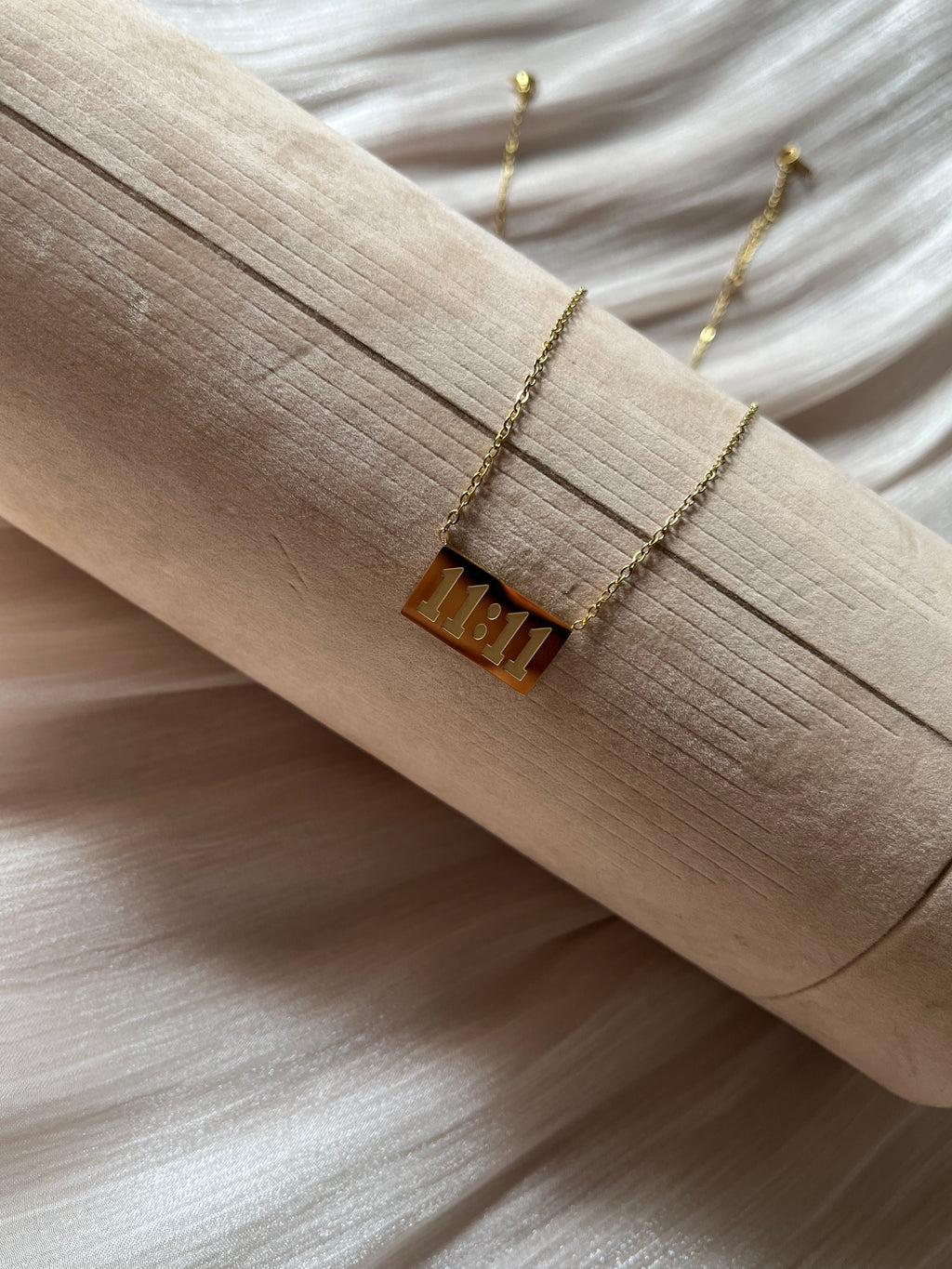 11:11 Angel Number Bar Necklace